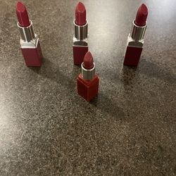 Clinique 3 Full Size And One Mini 13 Love pop Lipstick 