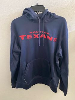 Houston Texans Nike Therma-Fit Blue Pullover Hoodie Sweatshirt - Adult Medium M