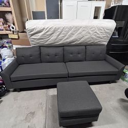 Sofa with Ottoman