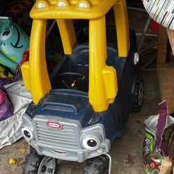 🚙 Little Tikes Blue Cozy Coupe Truck $40 OBO Pickup Only