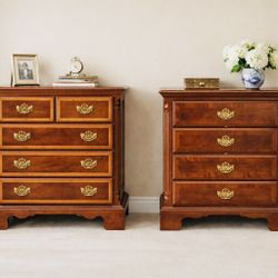 Vintage Nightstand End Tables 