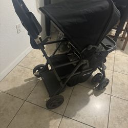 Double Joovy stroller
