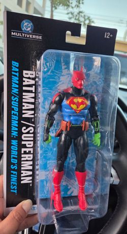 Batman/Superman Fusion: World's Finest McFarlane Toys 7" figure, NEW!