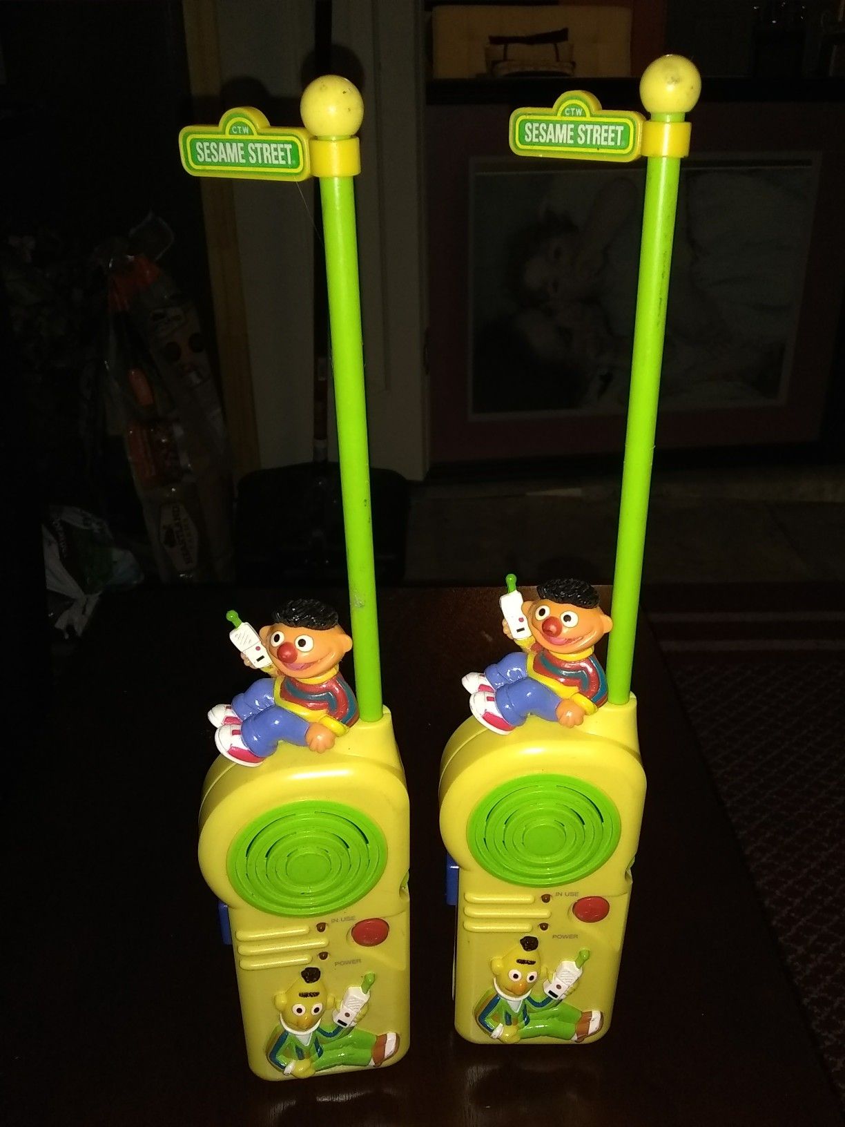 Sesame Street walkie talkies