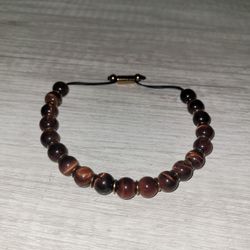 Dark Tiger's Eye Bracelet 