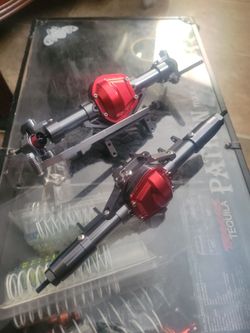 RC  aluminum axles, Axial Scx10