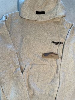 LIGHT OATME ESSENTIAL HOODIE