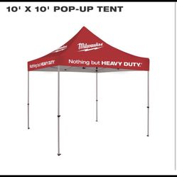 Milwaukee Tools Tent 10x10