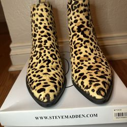 Steve Madden Leopard Boots