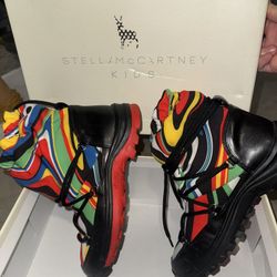 STELLA MCCARTNEY KIDS  Waterproof Recycled Polyester Boots - Ski Collection | Black