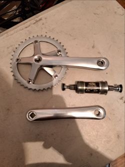 Bicycle cranks  170mm 42 t