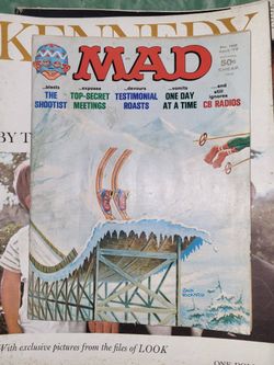 Vintage mad magazine.