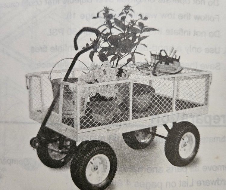 Lawn and Garden Cart