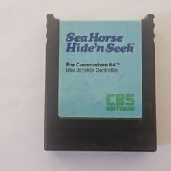 Commodore 64 Sea Horse Hide'n Seek Game 