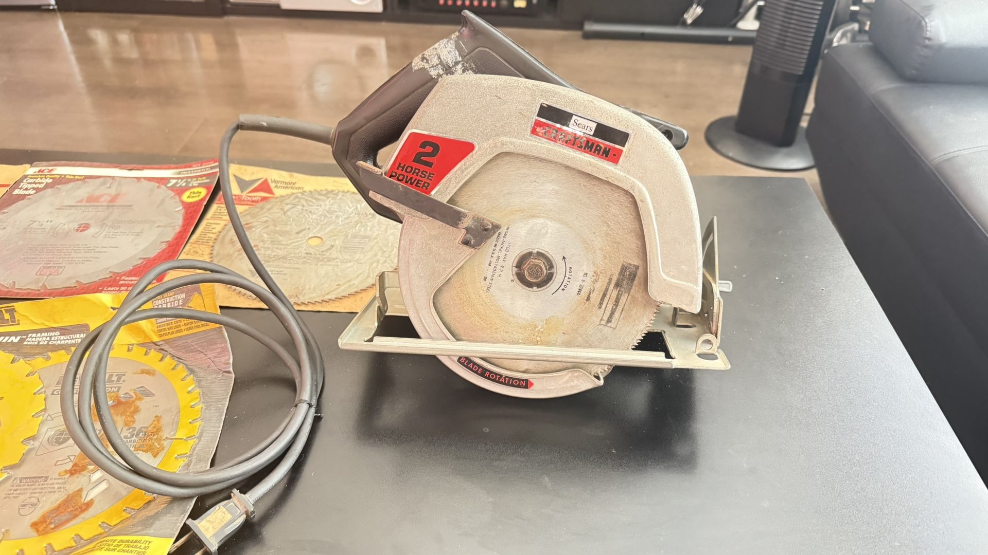 Craftsman 7 1/4” Circular Saw (contact info removed)0 - 2 HP