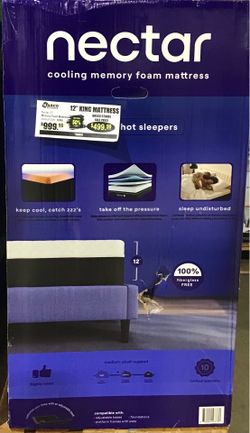 King Mattress 12”