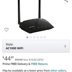 Netgear Nighthawk AC 1000