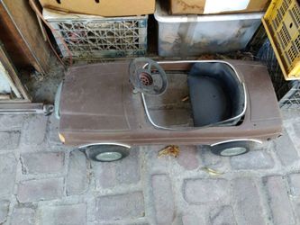 Antique pedal car
