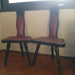 Vintage British Birthing Chairs 