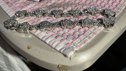 Cuban heart necklace $50