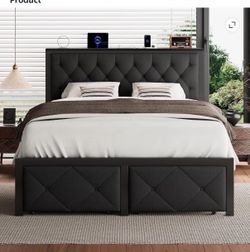 Full size bed frame