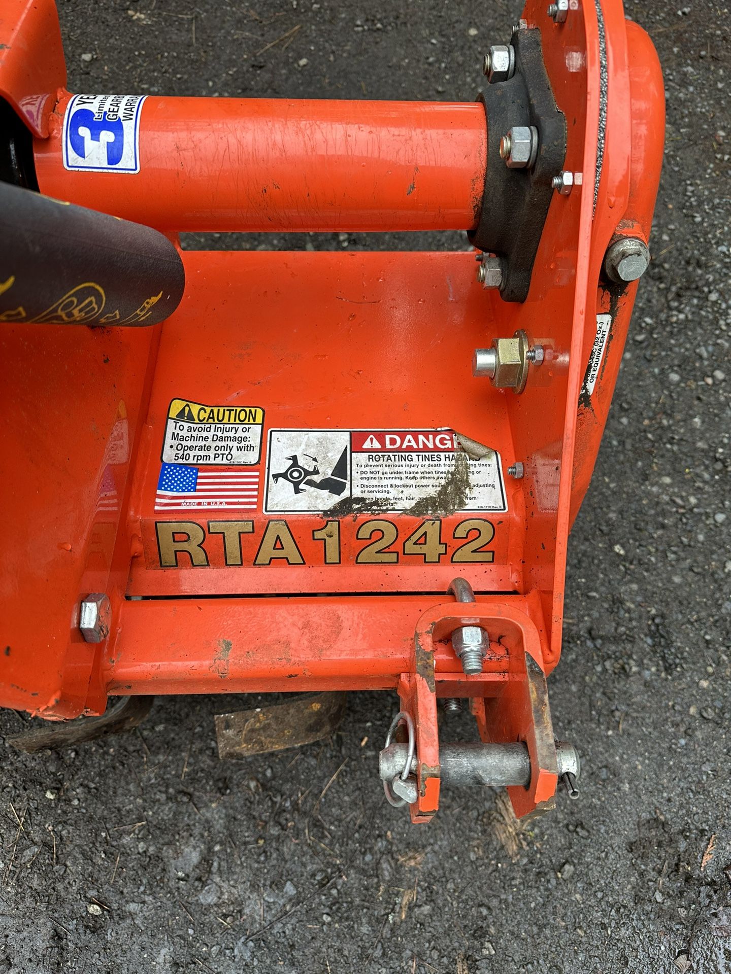 Land pride RTA1242 Rotor tiller Kubota for Sale in Kent, WA OfferUp