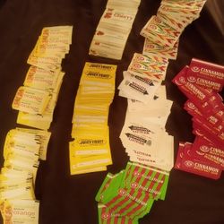 1960s-1970s Vintage Gum Wrappers Lot
