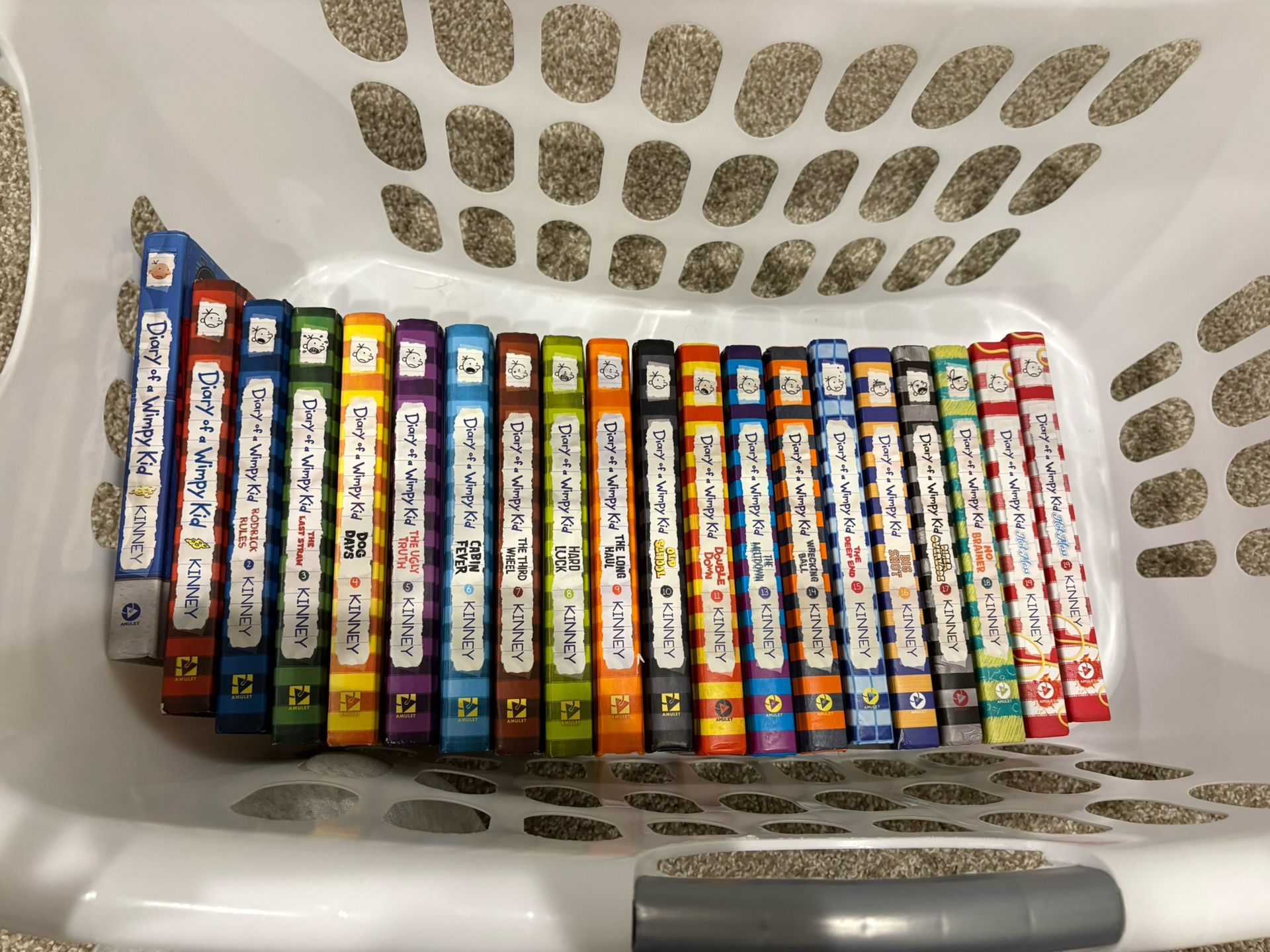 Diary of a Wimpy Kid Hardcover Book Collection (17 Books, Great Condition)