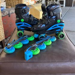 Boys Size 3 To 6 Roller Derby Scates