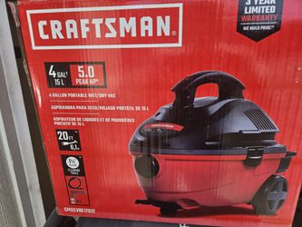 Water vac combo Craftsman