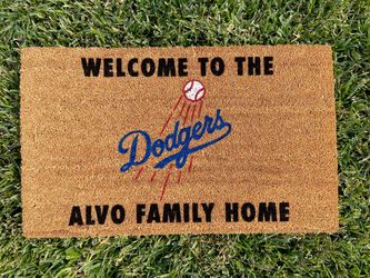 Doormats| custom doormats | football doormats  | house decor | housewarming gifts| baseball doormats