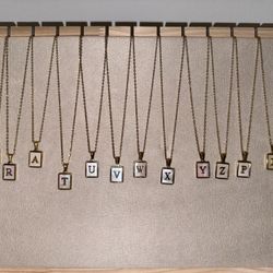 Initial Letter Necklace