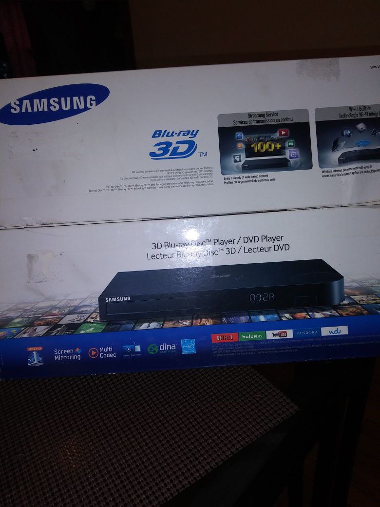 Samsung 3d blu-ray / dvd player