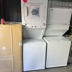 General Electric Washer And Gas Dryer Stackable