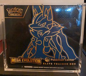 Pokemon center ETB mega evolution