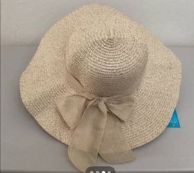 Women's Floppy Wide Brim Straw Sun Hat