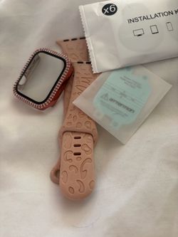 Apple Watch case, screen protector and band