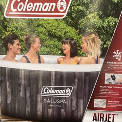 Coleman Saluspa 71" x 26" Bahamas AirJet Inflatable Hot Tub with Remote Control  