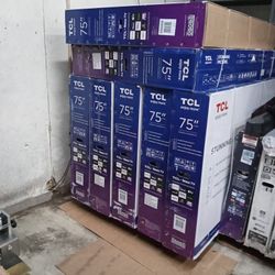 TCL75 Inch Roku Brand New