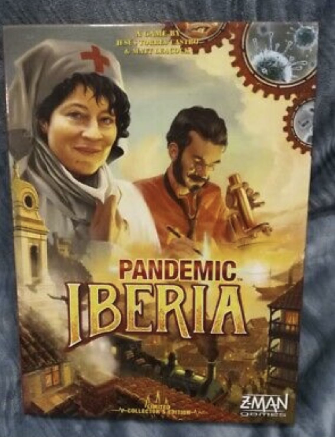 Pandemic Iberia Board Game OOP Limited Edition