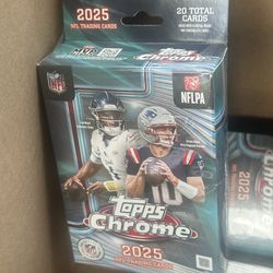 Topps Chrome 2025 NFL Hangers