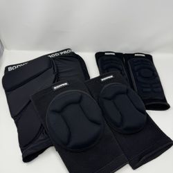 Bodyprox Elbow, Knee, Shorts Protective Pads Guard Sleeve for Sports Exercise Skating 
