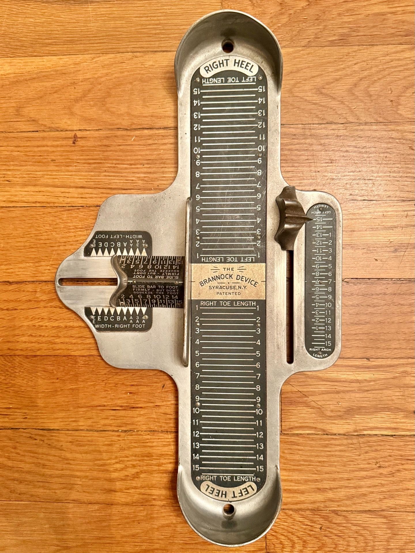 Vintage Shoe Device Aluminum