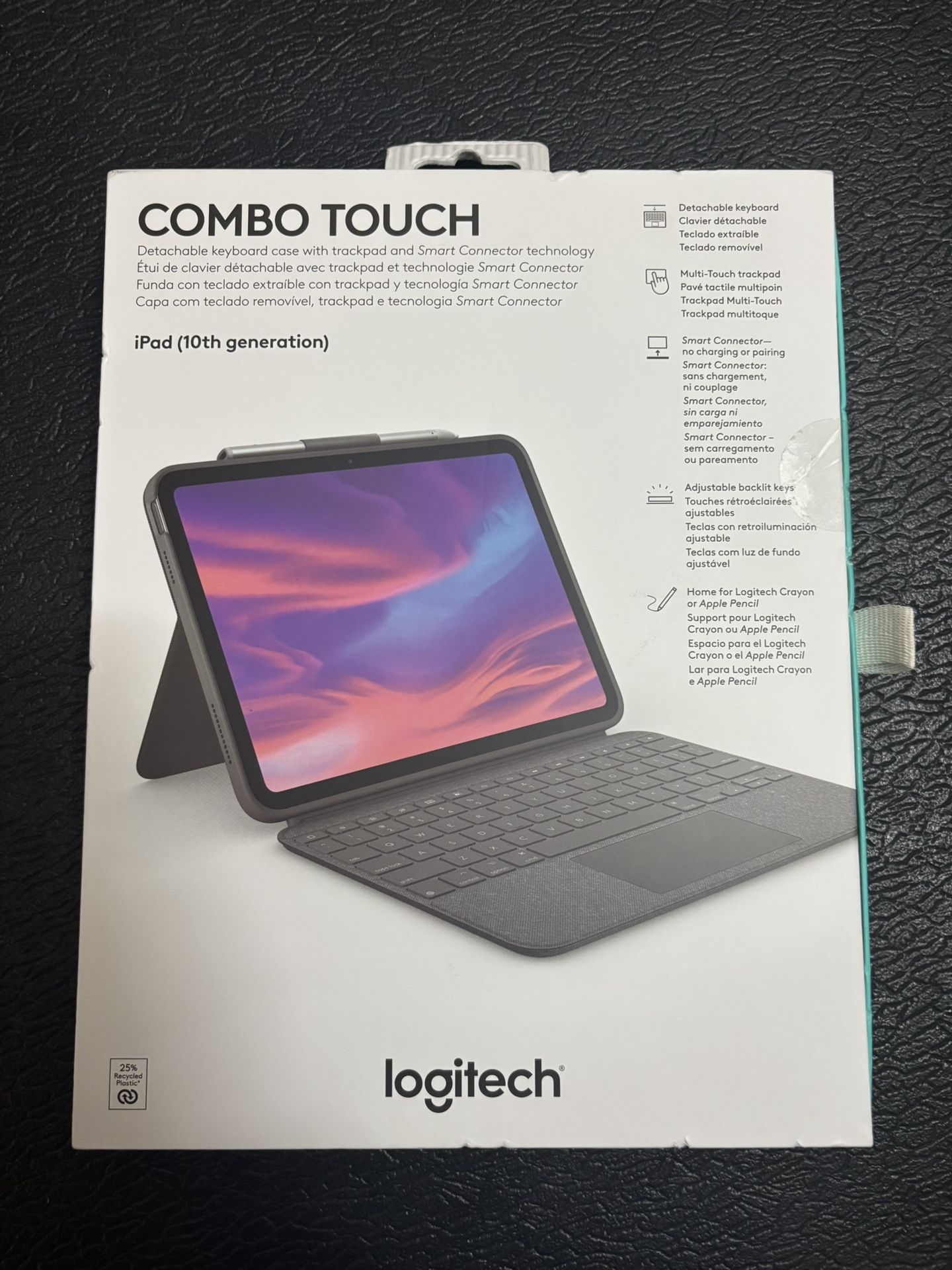 Logitech Combo Touch Keyboard Case Apple iPad 10th Gen