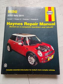 Haynes Repair Manual MINI Cooper / Cooper S / Clubman 2002-2011 (#67020)