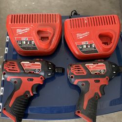 Milwaukee Screwdrivers/drill