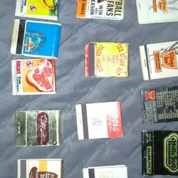 Vintage Match Book Collection