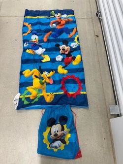 Mickey Mouse sleeping bag