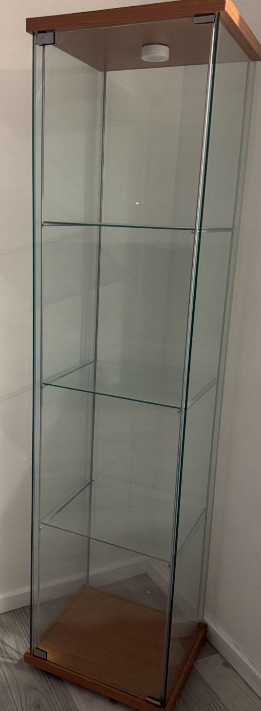 Glass Display Curio Cabinet/shelf