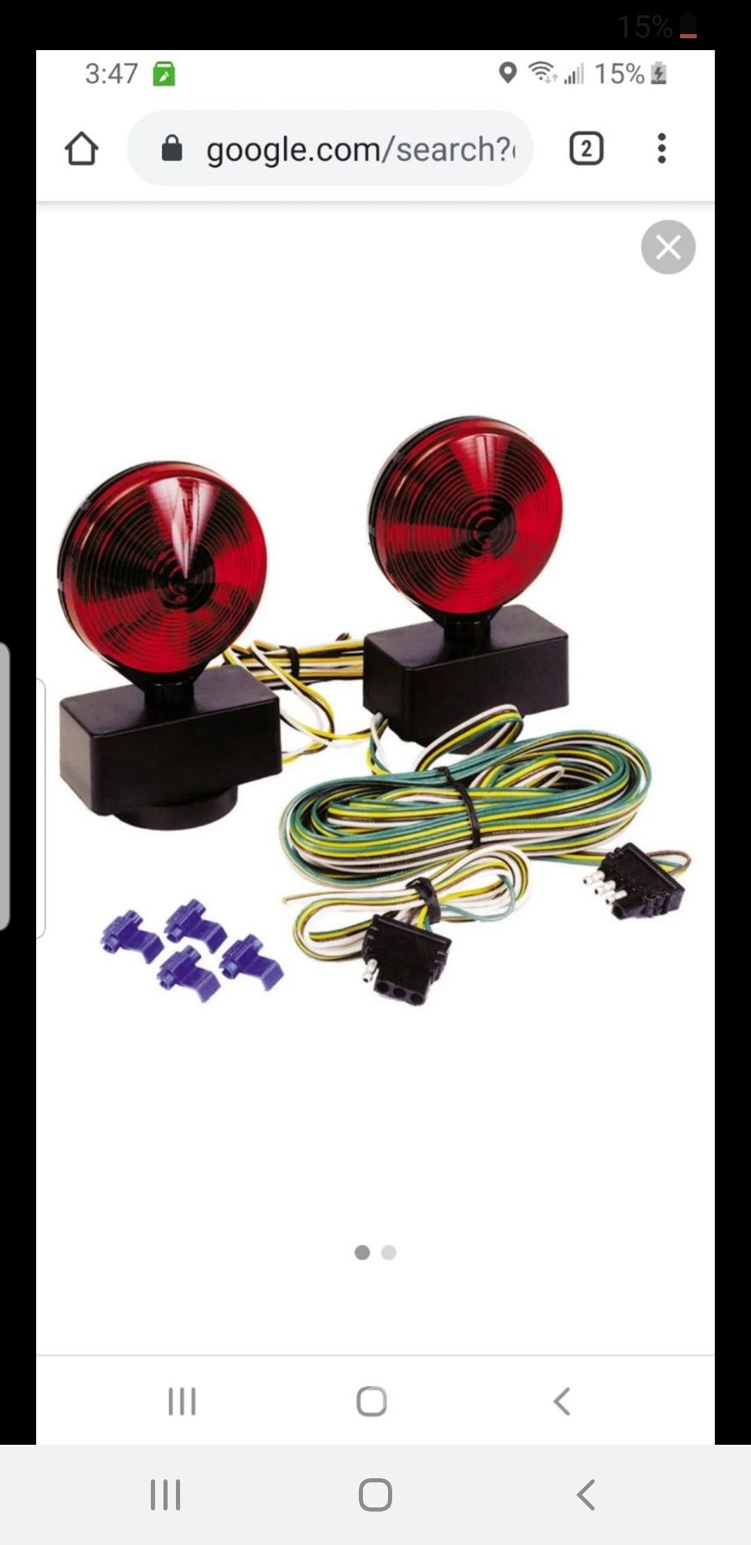 Custer ATL20A Towing Lights